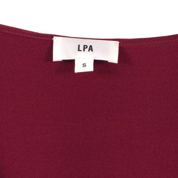 LPA Guilia Top Tie Front Open Long Sleeve Blouse - Picture 5 of 10